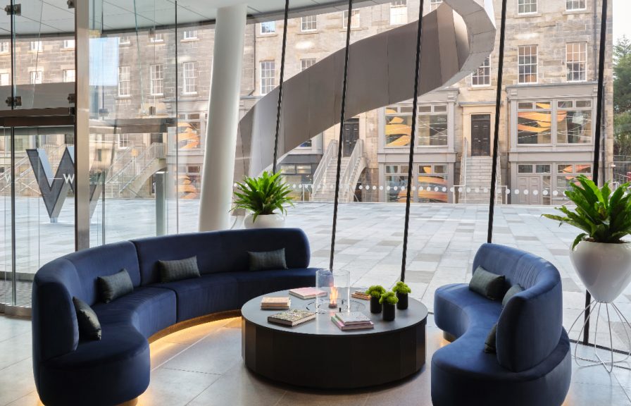 Scotland's first W Hotel with distinctive 'walnut whip' design opens for bookings in Edinburgh
