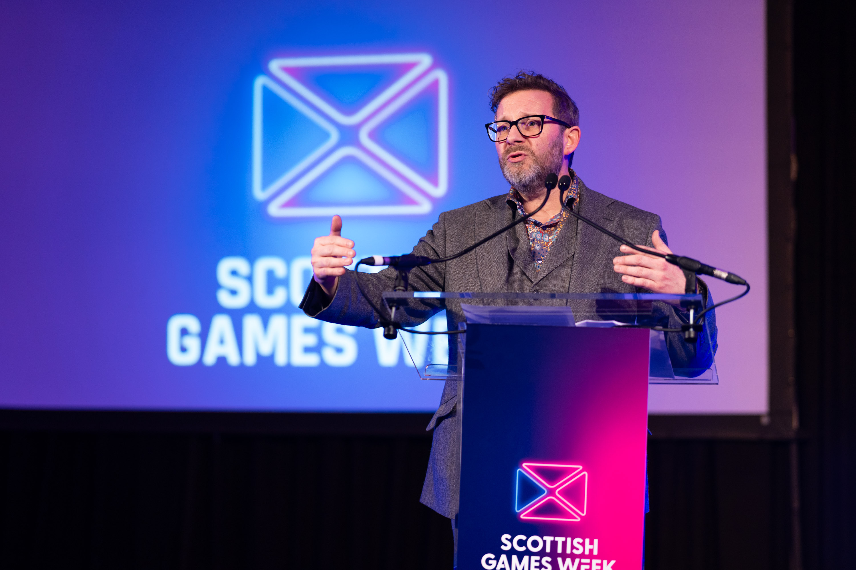 Brian Baglow wants Scottish games to get the support and recognition they deserve. 