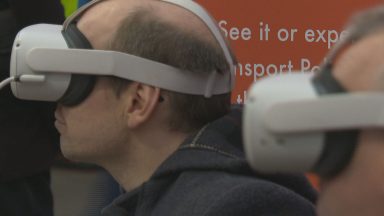 VR showing public experience of sexual harassment on trains