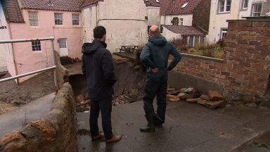 Pittenweem: Residents fears after Storm Babet damage to sea wall leaves homes exposed to sea