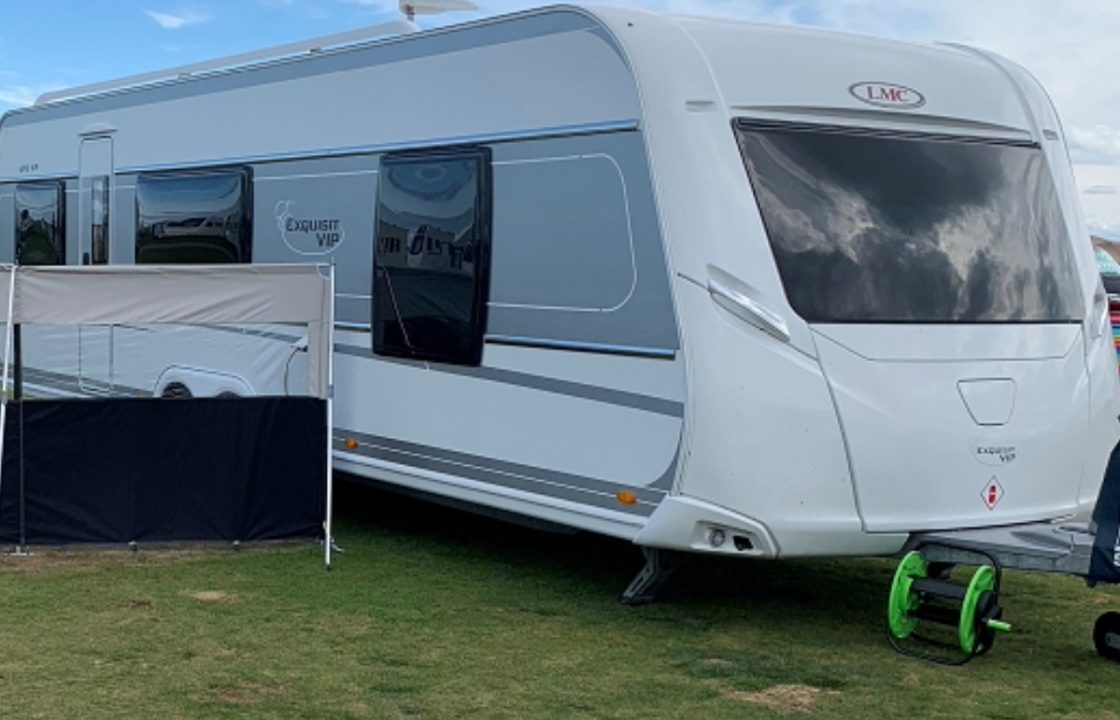Large Exquisite VIP caravan stolen from commercial premises in Aberdeenshire