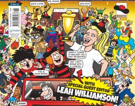 Lioness Leah Williamson guest-edits Beano to mark Minnie the Minx 70th birthday