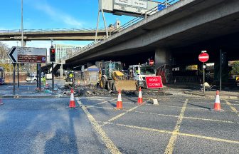 Traffic chaos in Glasgow after North Street road sinks sparking emergency closure