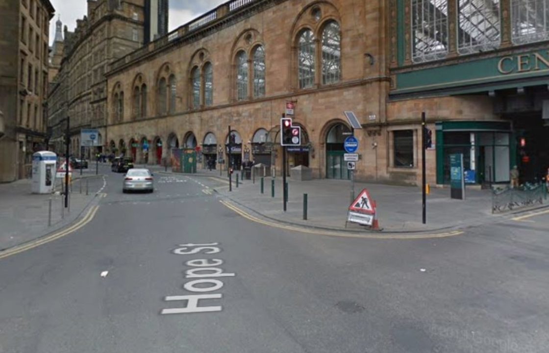 Man taken to hospital and teen arrested after city centre disturbance