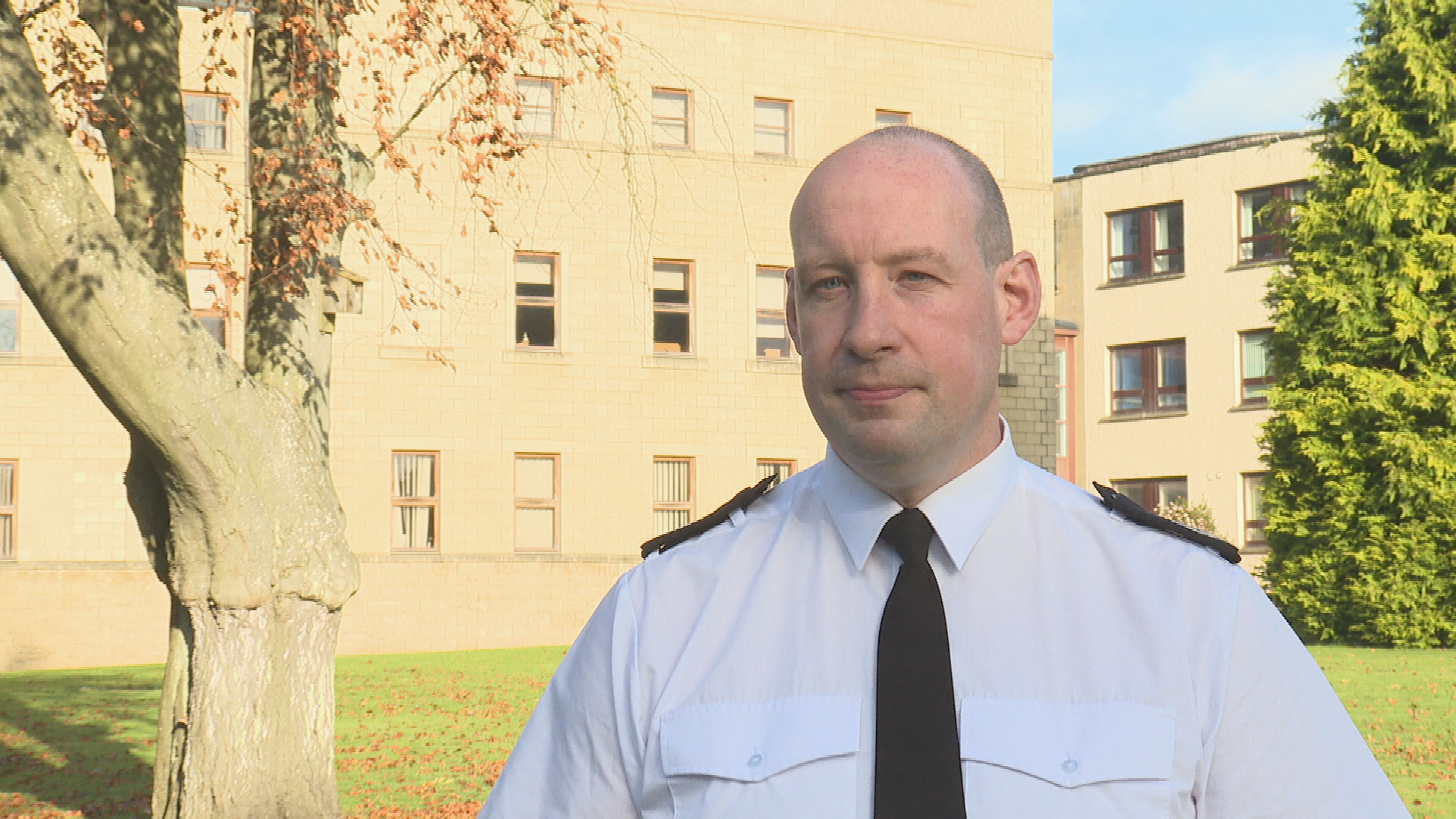 Assistant chief constable Tim Mairs said adults had 'equipped' young people with the fireworks.
