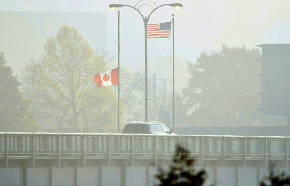 Two dead after vehicle explodes at checkpoint on US-Canada border