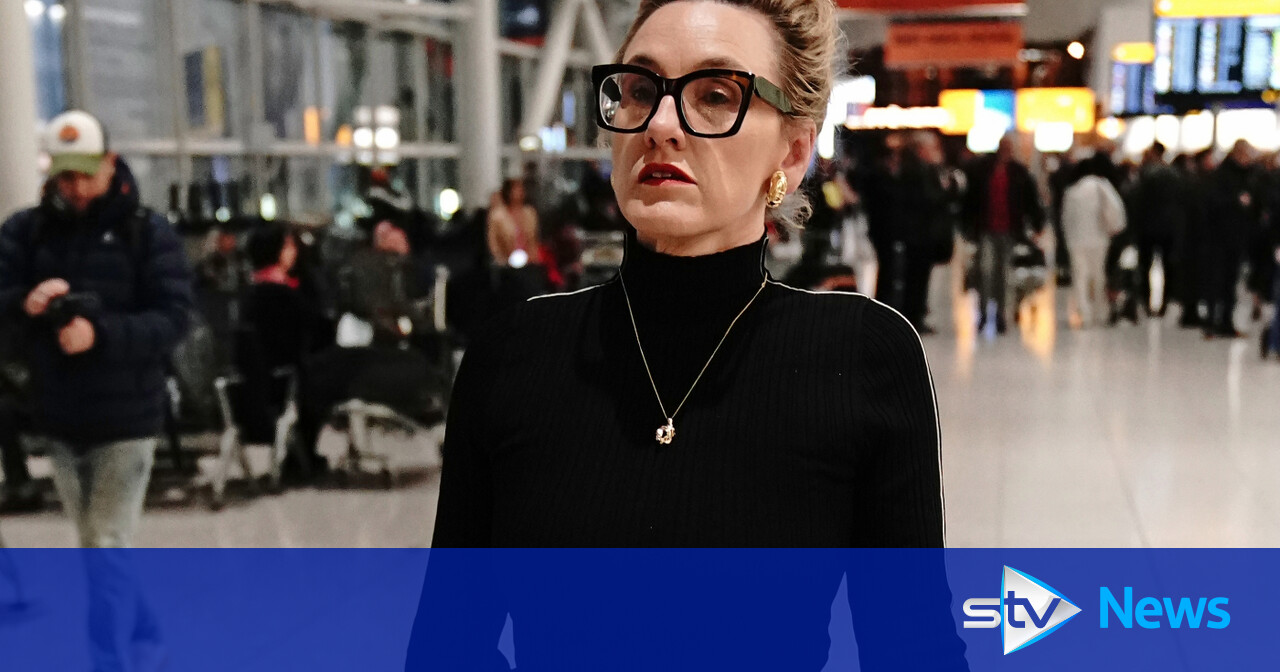 Grace Dent arrives back in London after early I’m A Celebrity exit