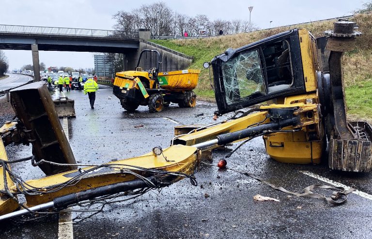 A90 Reopens After Bats Delay Repairs To Bridge Struck By Digger | STV News