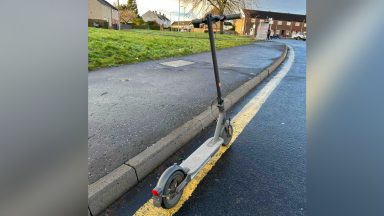 Woman warned by police after doing school run on electric scooter in Glasgow