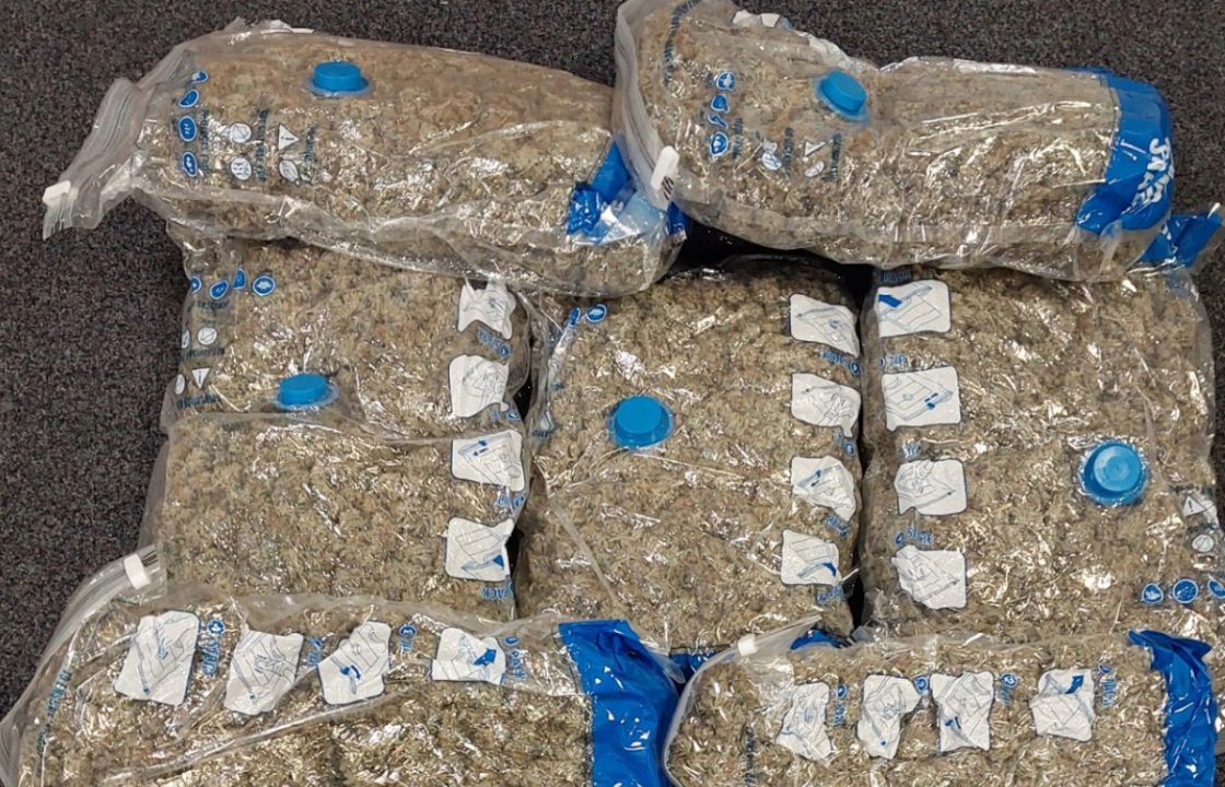 Police find seven bags of cannabis worth £26,000 while ‘on patrol’ in Glasgow