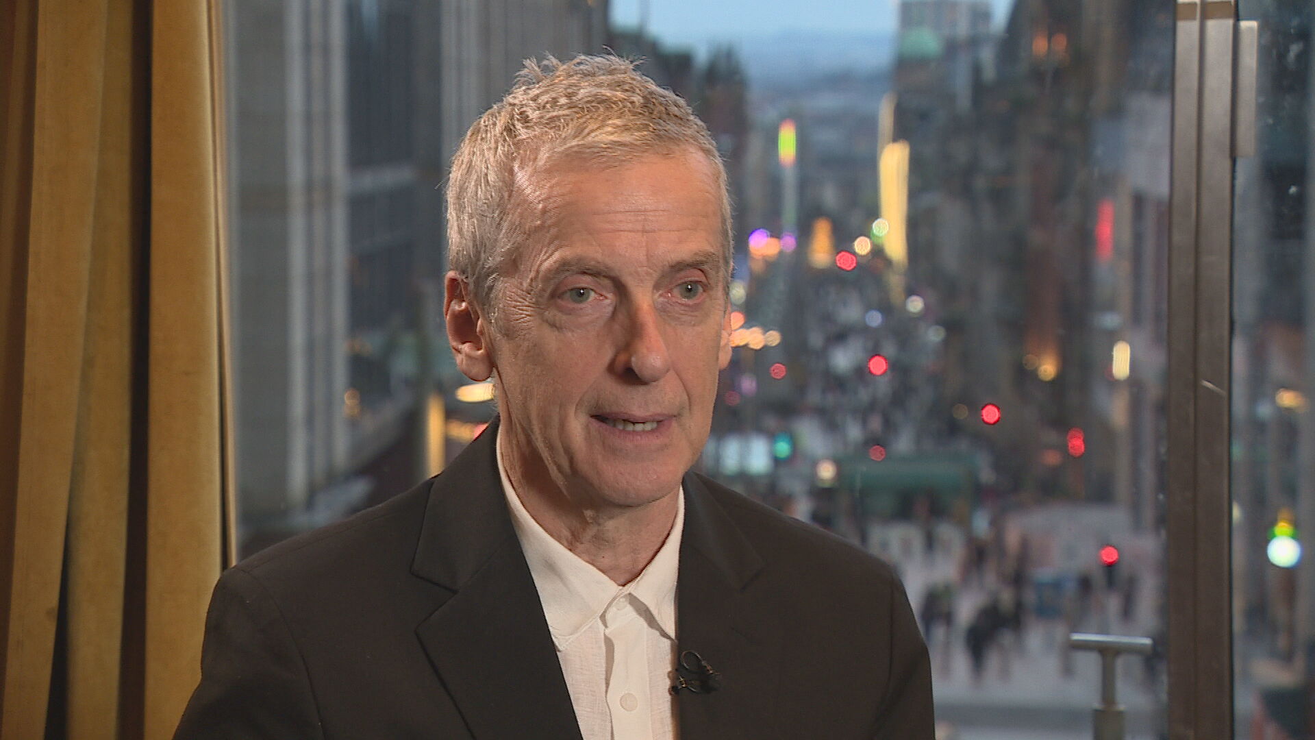 Peter Capaldi spoke with What's On Scotland