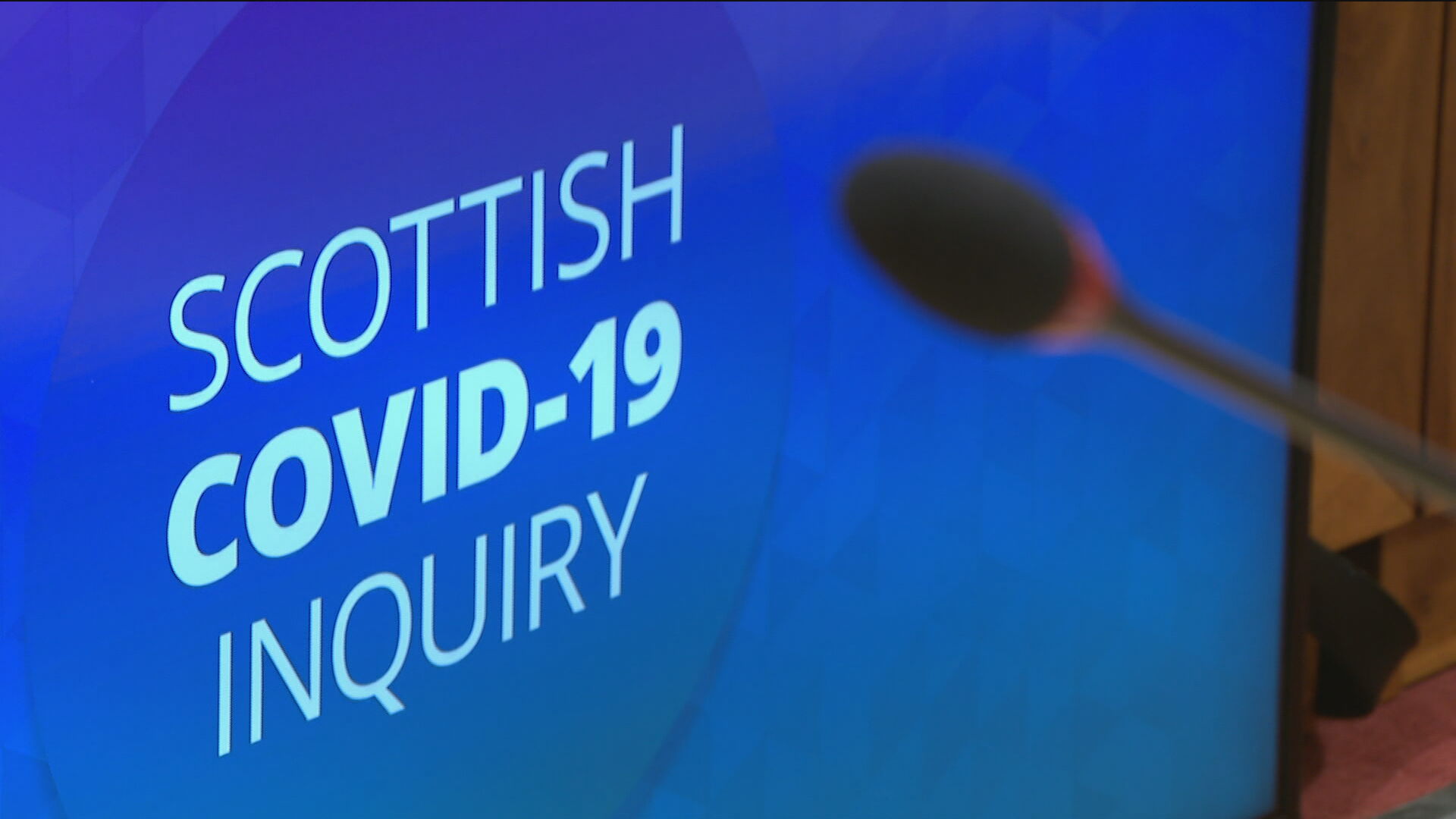 The UK Covid-19 inquiry is taking evidence in Edinburgh. Photo: STV News