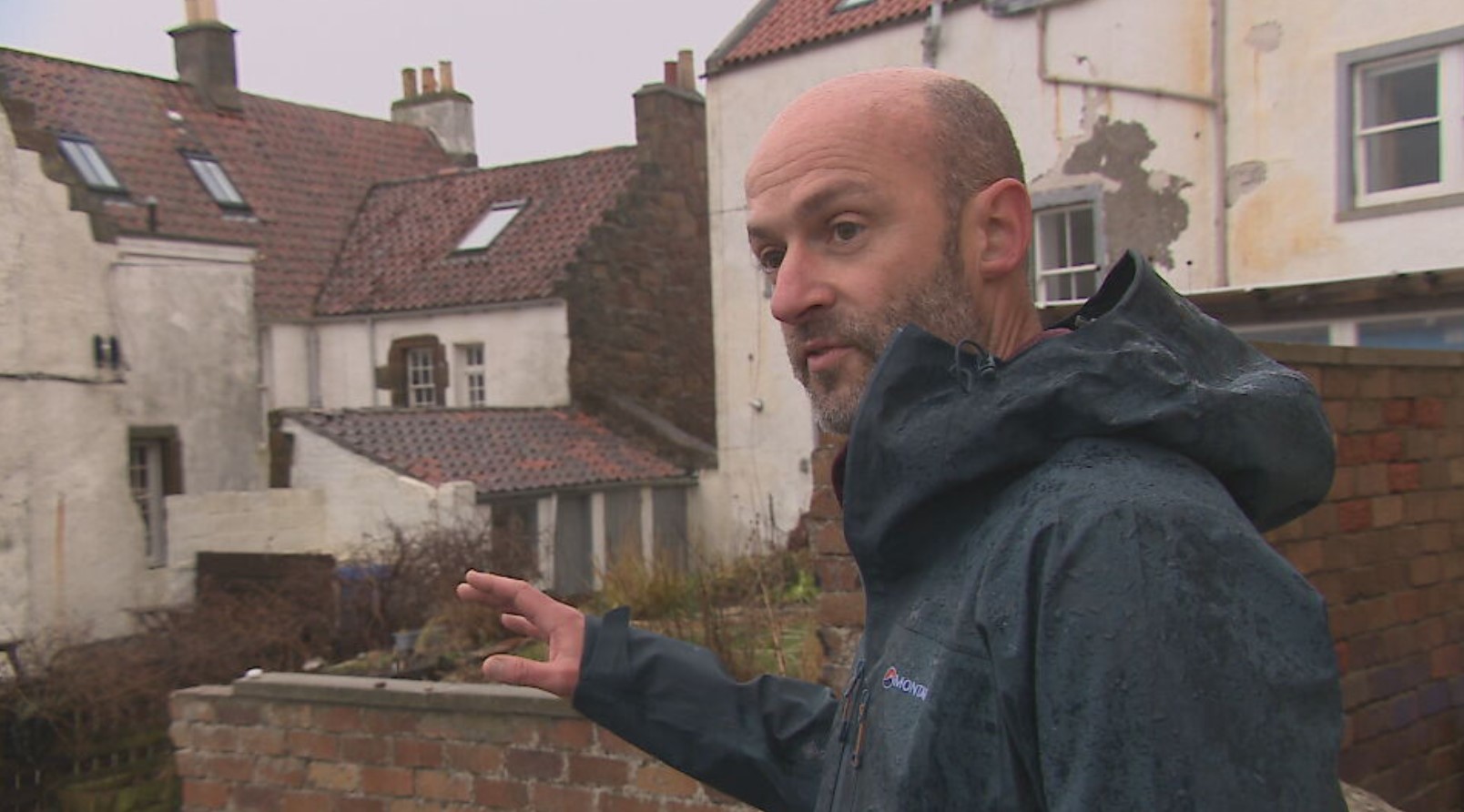 Rob Allen has lived in his home on Abbey Wall Road for six years