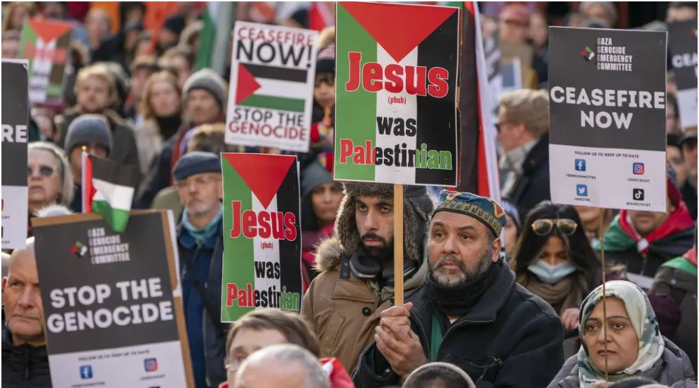 Pro-Palestine demonstrations in Scotland call for permanent ceasefire