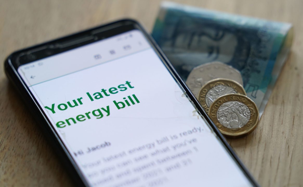 Household energy bills to rise 5% from New Year’s Day amid record consumer debt
