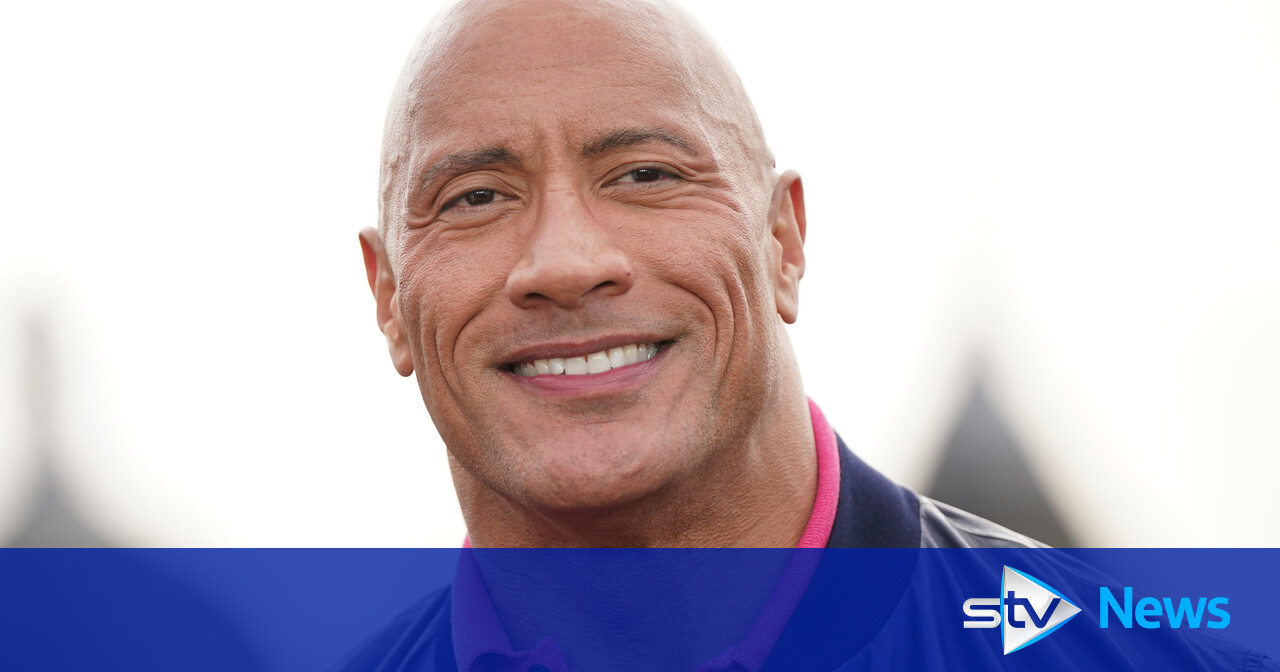 Dwayne The Rock Johnson visits Capitol Hill after approach to run for US president