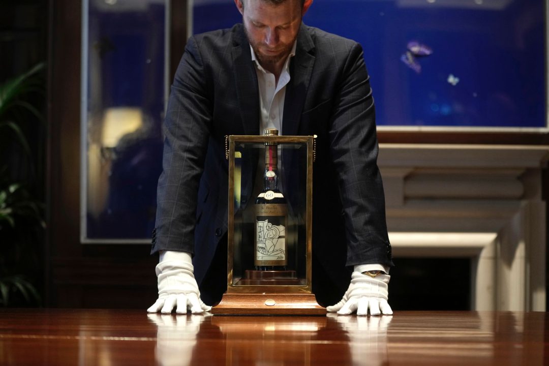 World’s most sought-after whisky Macallan Adami 1926 sells for record £2.2m at Sotheby’s auction