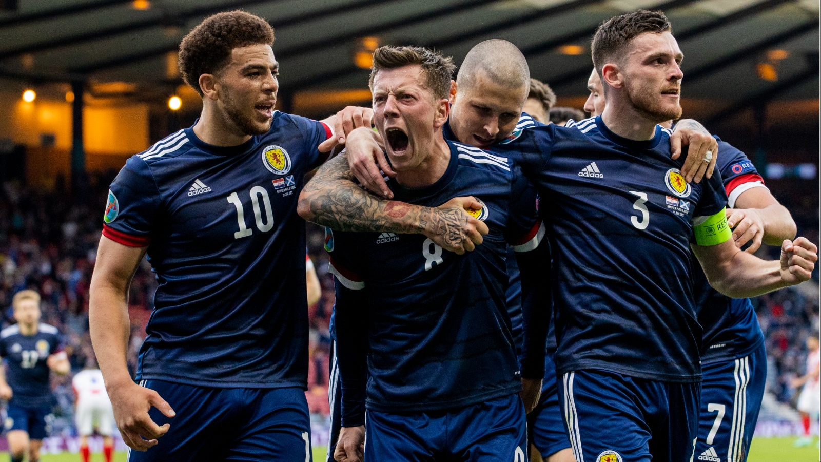 Euro 2020: Callum McGregor continued the tradition at Hampden two years ago. 