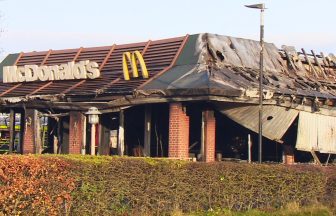 Pictures show aftermath inside Monifieth McDonald’s restaurant gutted by huge fire