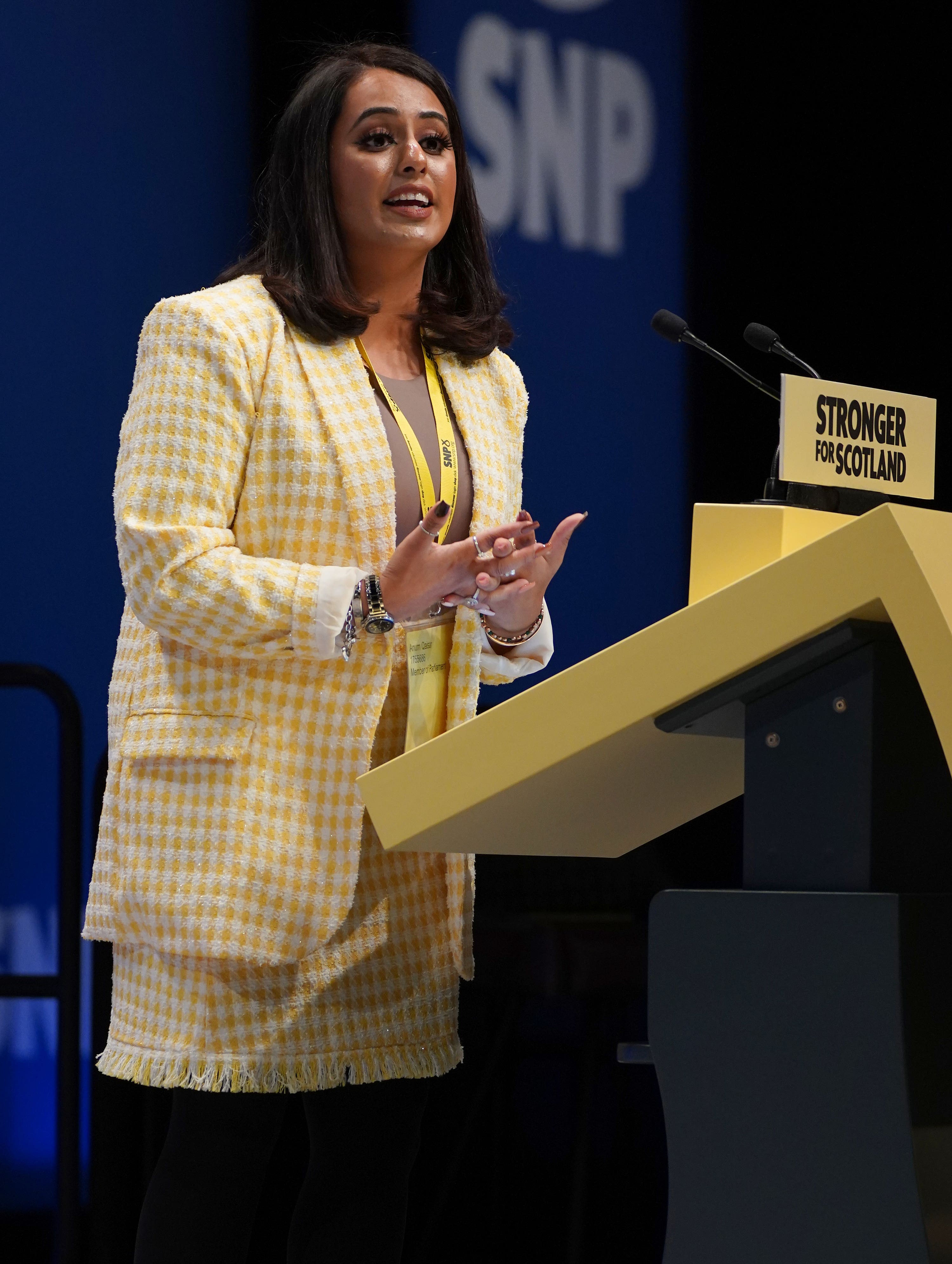 SNP MP Anum Qaisar said the figures showed the party was ‘helping to keep money in people’s pockets'.
