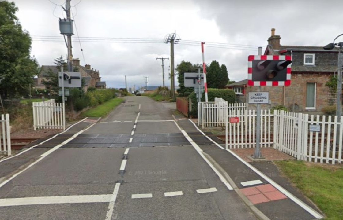 Car hit by train near Invergordon sparks Highland railway line closure between Inverness and Thurso