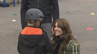 Prince and Princess of Wales make visit to Moray