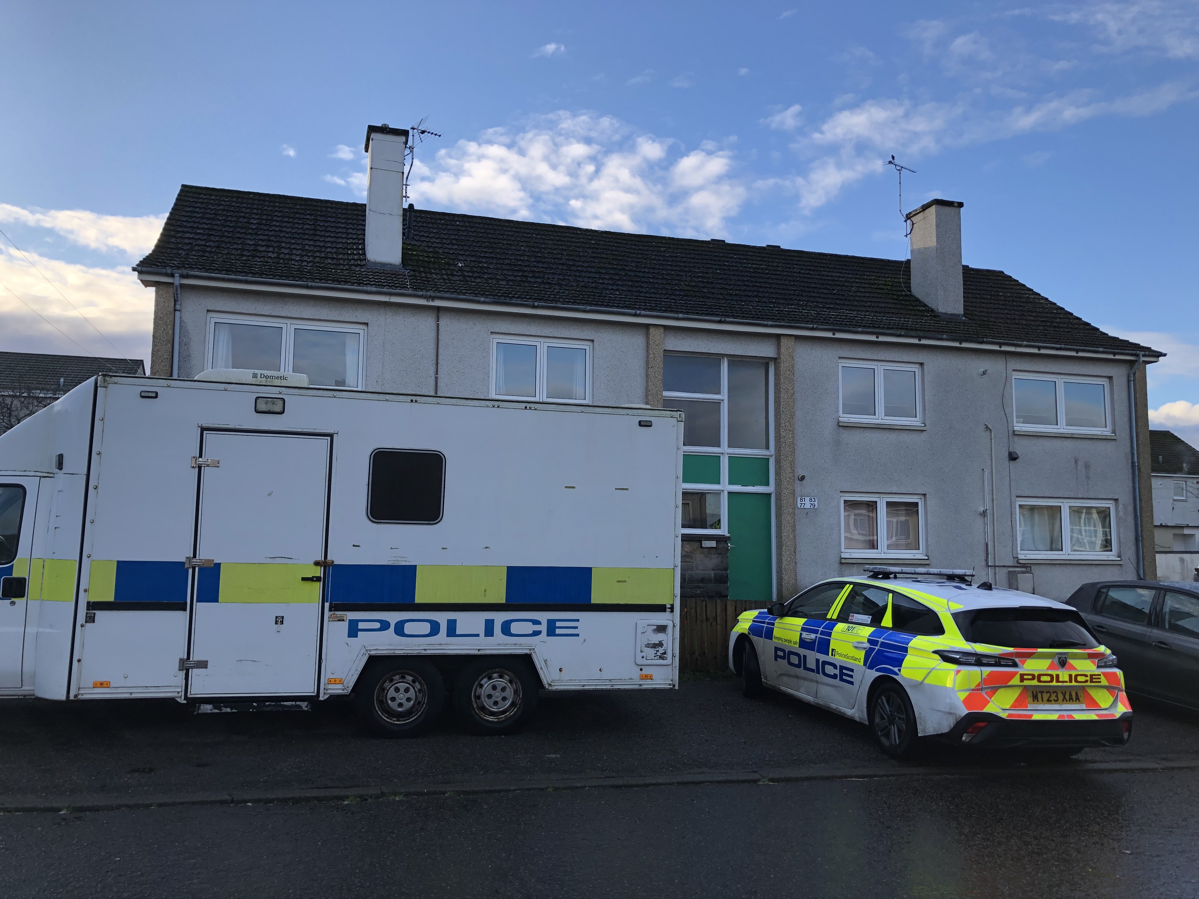 Lucretia, known as Kiesha, Donaghy, 32, was found dead at Anderson Drive, Elgin, at around 7.20pm on Thursday, November 16