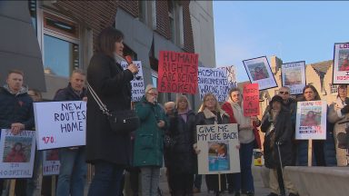 Parents protest over children ‘locked up’ in mental facilities