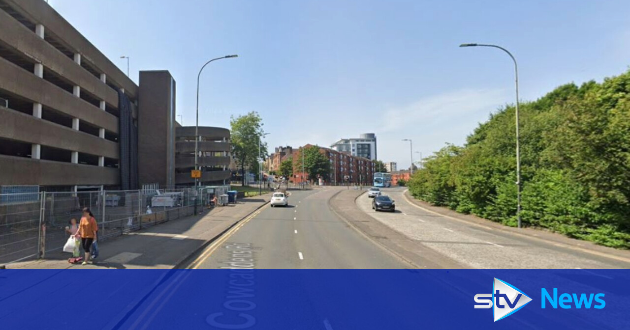 Man fighting for life after being struck by car in Glasgow city centre ...