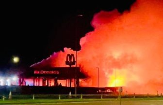 McDonald’s restaurant in Monifieth destroyed after fire breaks out in early hours