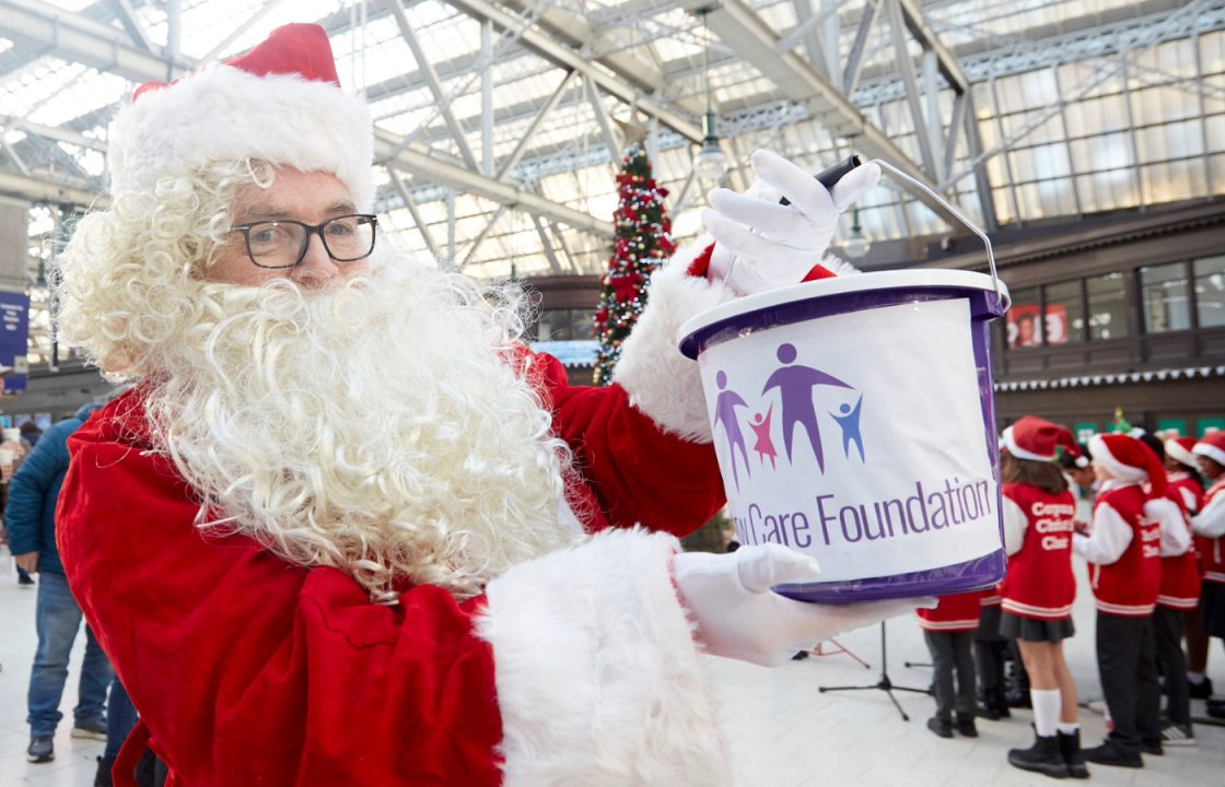 Charity takes over train station as part of ‘biggest’ festive fundraising campaign to help those in poverty