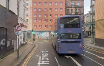 Police hunt man in beanie hat with bauble design following assault in Glasgow city centre