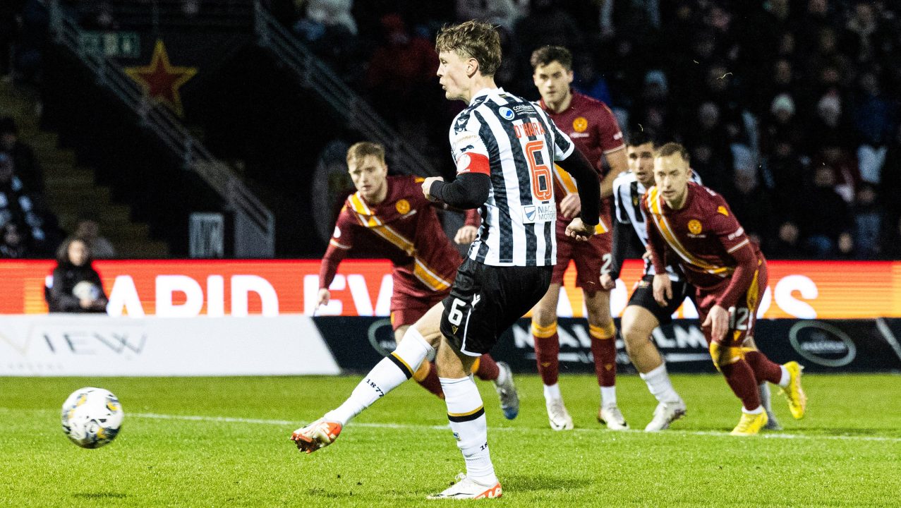 Stephen Robinson defends Mark O’Hara after penalty miss costs St Mirren