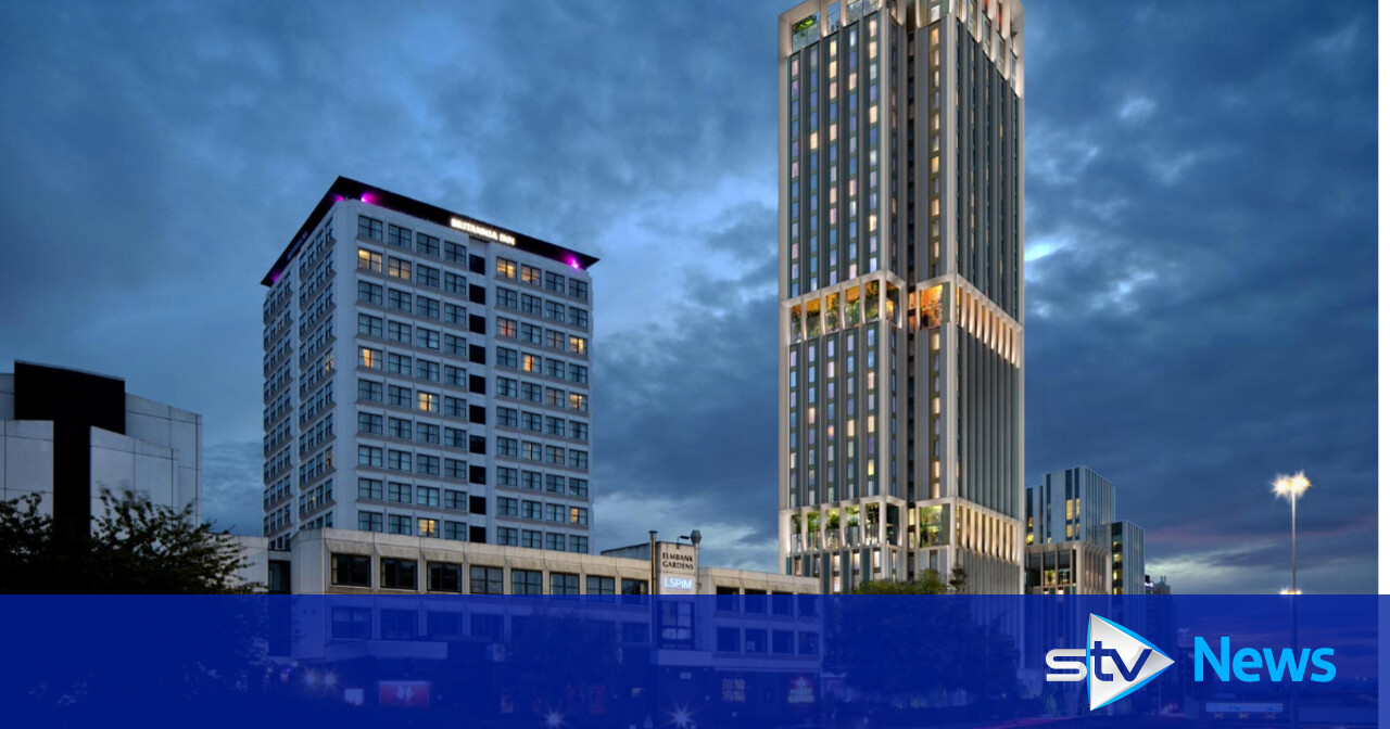 Plans unveiled for 36-floor tower block of student flats in Glasgow ...