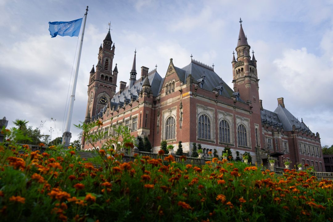 The Peace Palace which houses World Court at The Hague in the Netherlands where South Africa has launched a case accusing Israel of genocide in Gaza