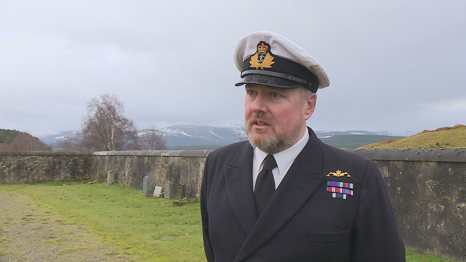 Royal Navy lieutenant commander Robert Swift