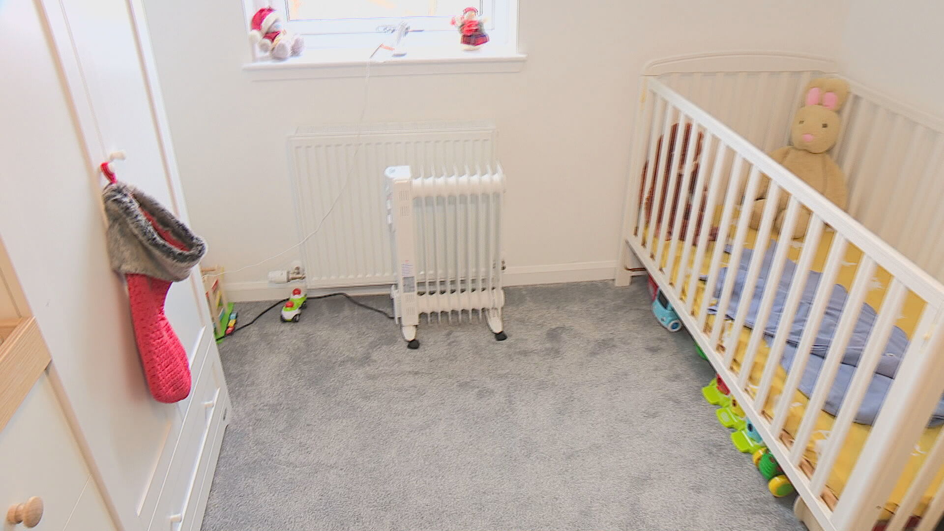 Families have resorted to plug-in radiators to keep their children warm at night