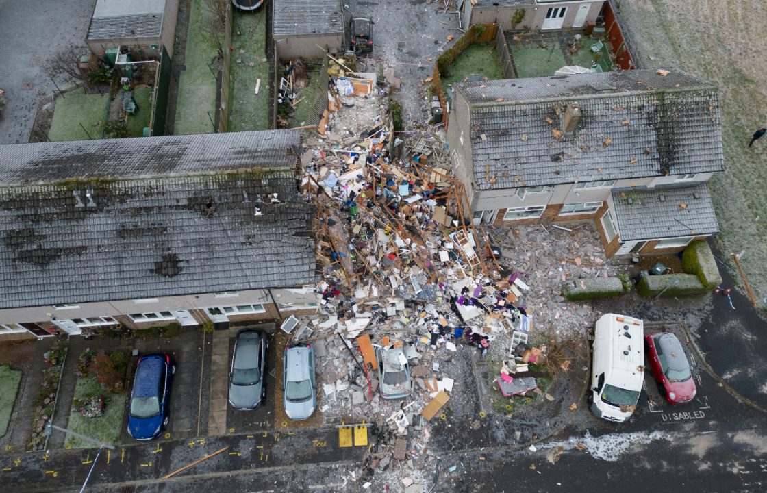 One man dead and two survivors pulled from rubble in Edinburgh after explosion destroys home