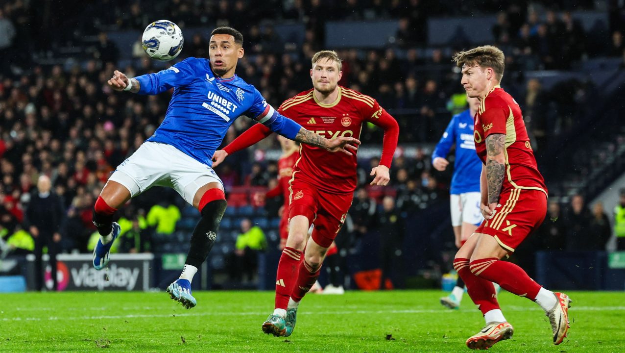 James Tavernier strikes to win Viaplay Cup for Rangers against Aberdeen