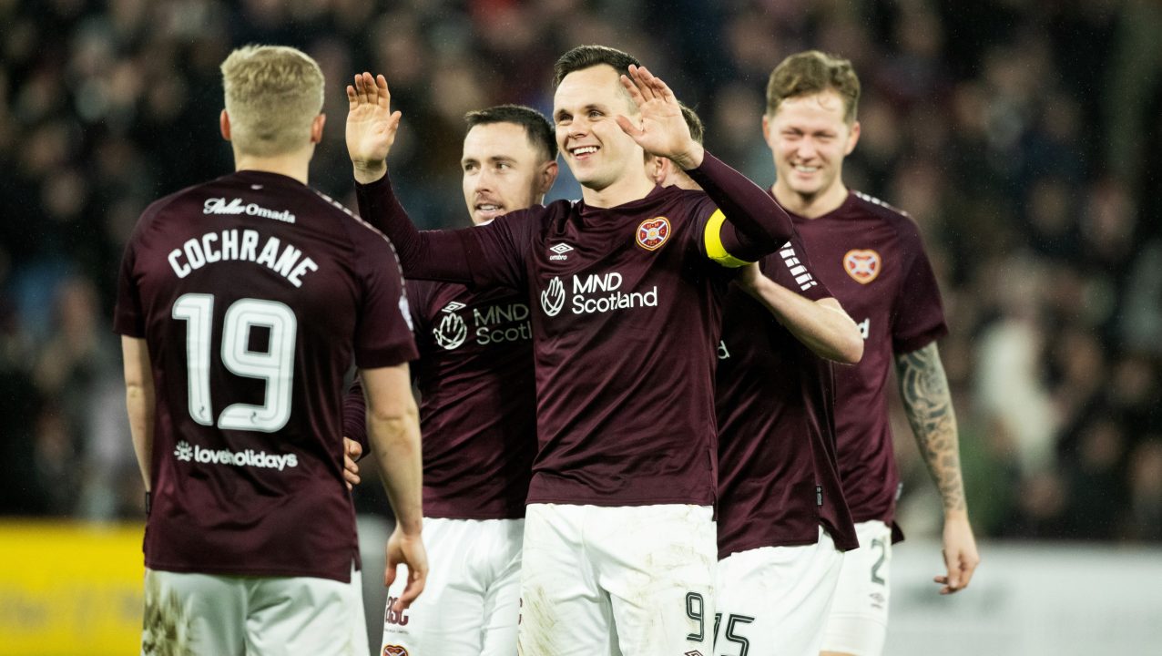 Hearts boss Steven Naismith expecting interest in Lawrence Shankland