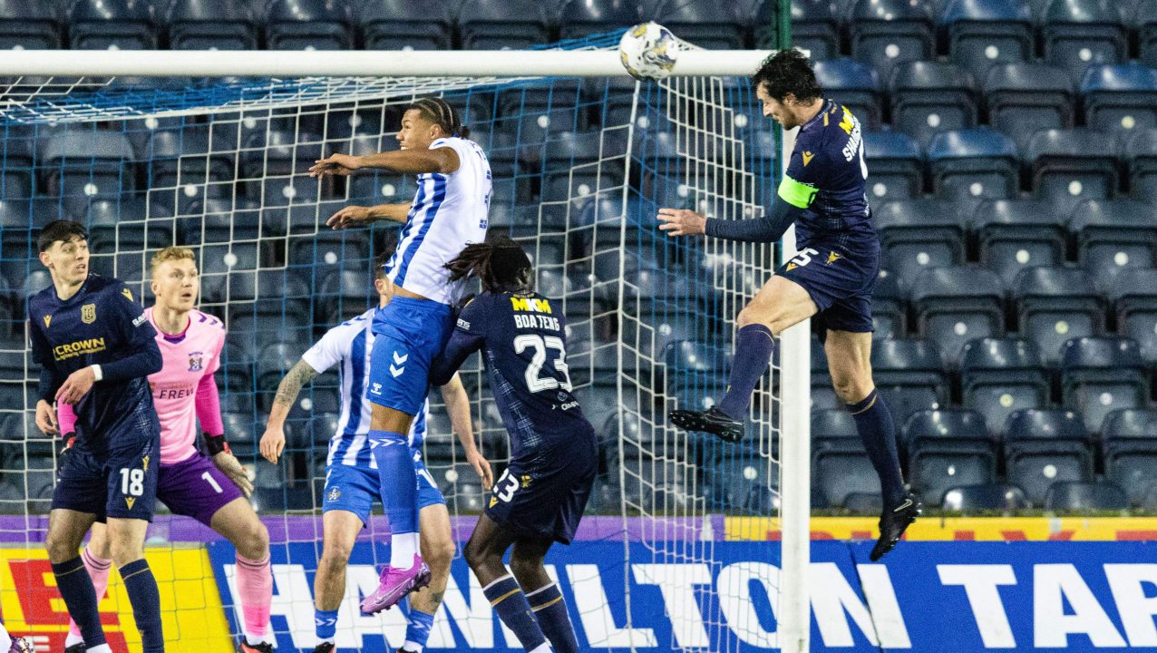 Dundee deny Kilmarnock victory after stoppage-time drama at Rugby Park