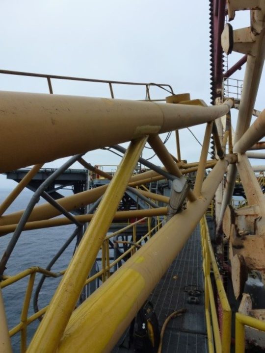 HSEDamaged lifeboat after crane collapses in North Sea and Rowan Drilling UK fined.