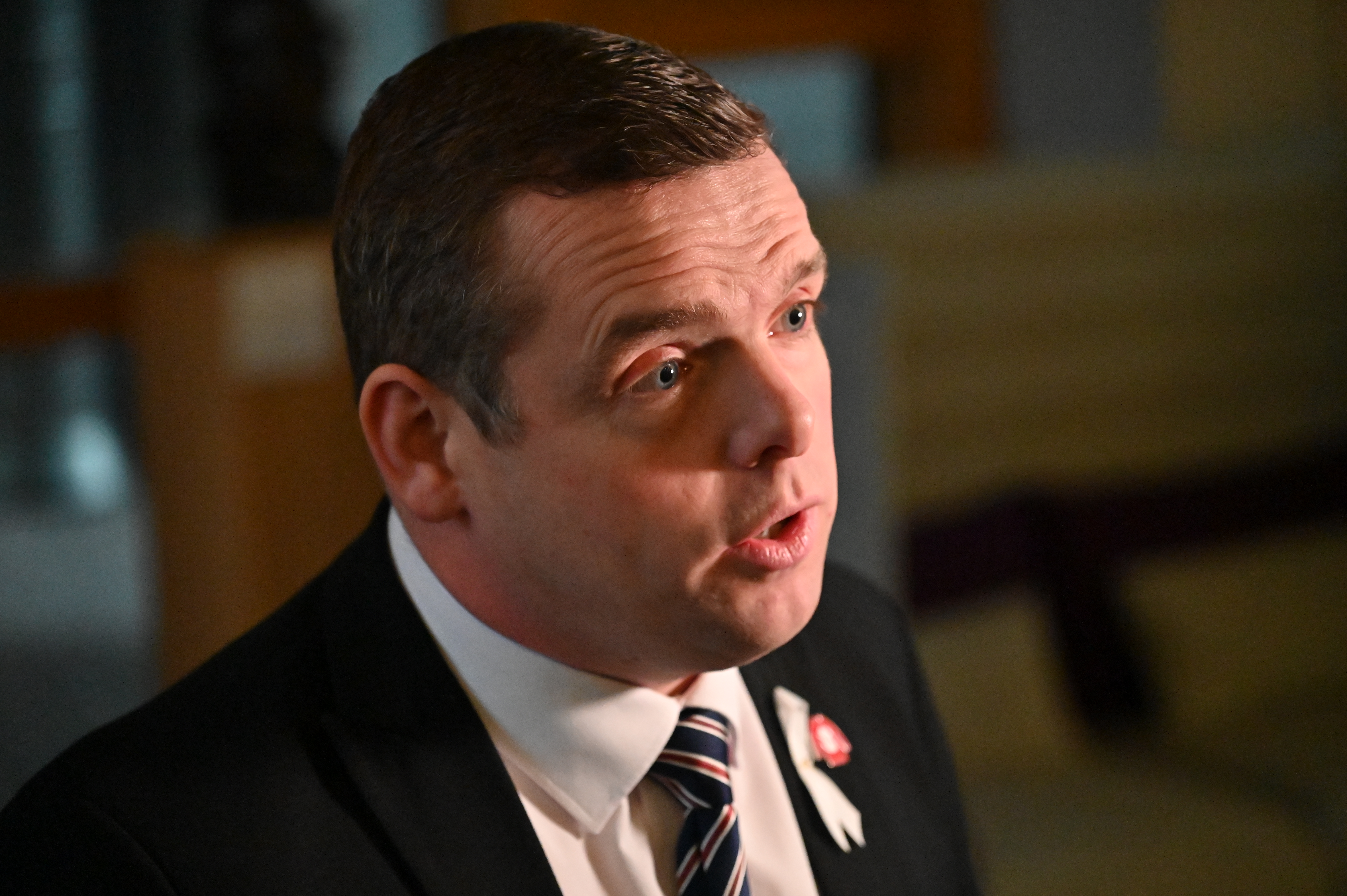 Douglas Ross said he was 'disappointed' with the chancellor's decision.