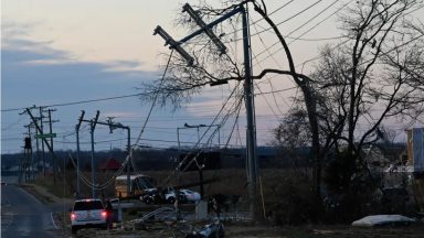 Clean-up begins after six killed in Tennessee storms