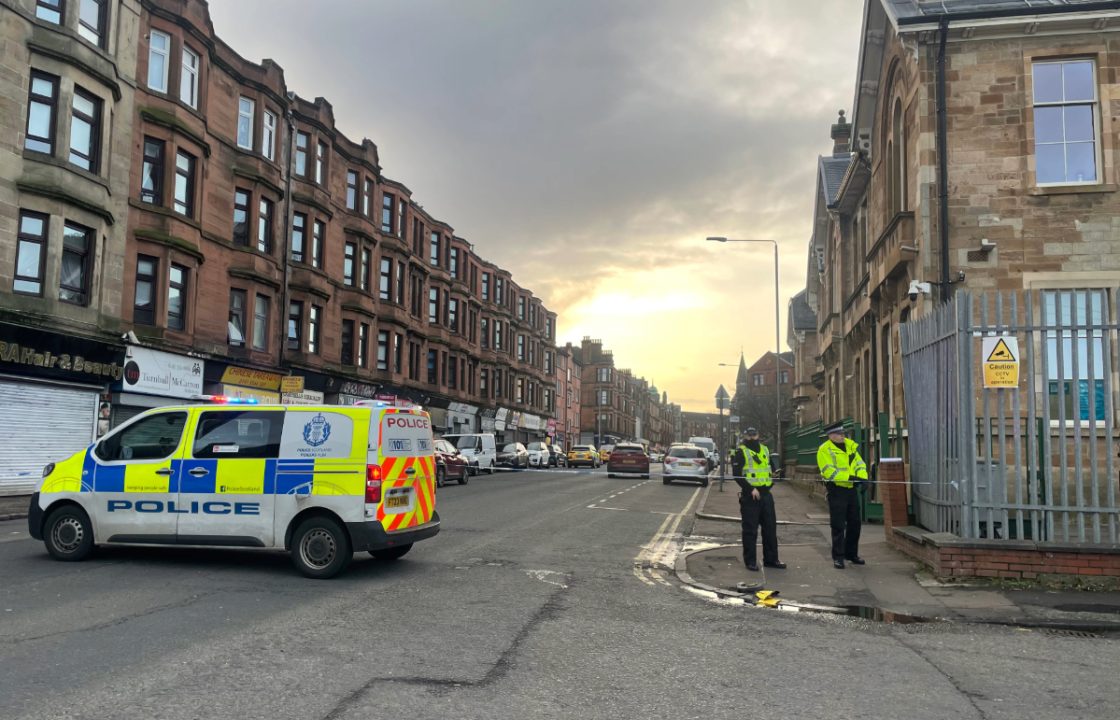 Westmuir Street in Glasgow closed by police after man seriously assaulted and taken to hospital