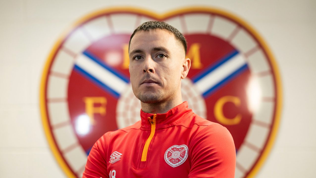 Barrie McKay willing to be patient as he makes Hearts comeback