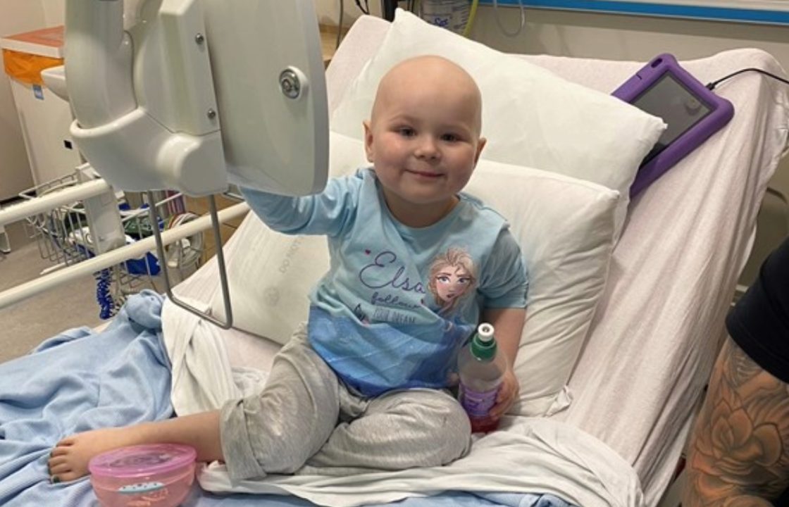 Five-year-old from South Lanarkshire suffering from cancer helped by Cancer Support UK’s kids kit