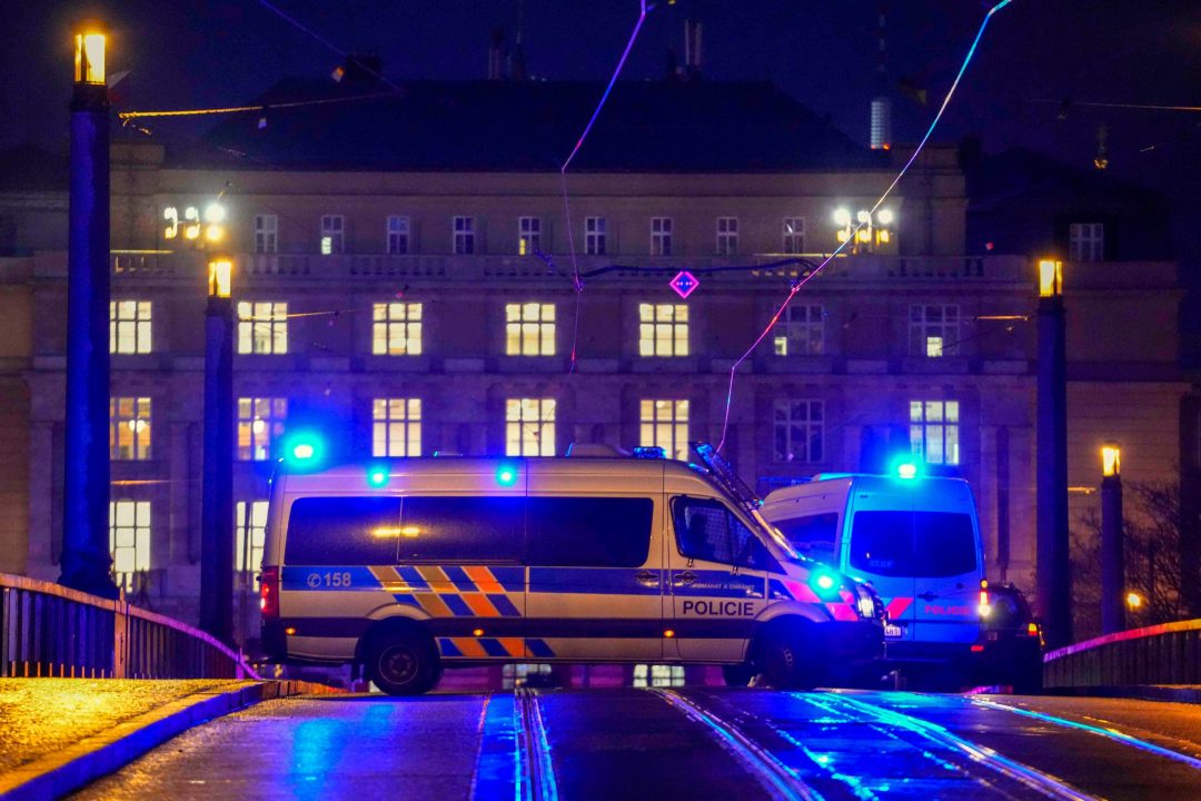 Fifteen killed and dozens injured in mass shooting at Prague school in Jan Palach Square