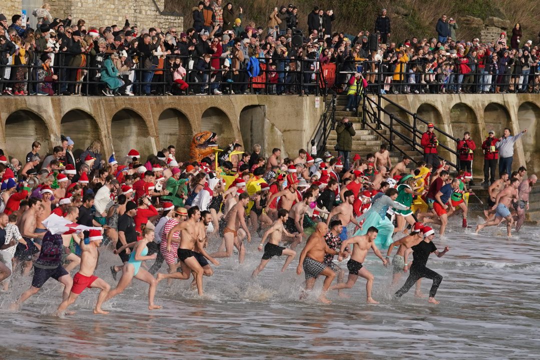 In Pictures: Costumed Boxing Day swimmers brave the cold for good causes