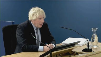 Former PM Boris Johnson gives evidence to UK Covid Inquiry